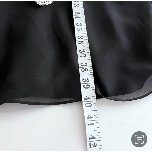 Ted Baker London AVIANAH Applique midi skater dress Lace Trim Fit Flare 1 USA 4 - Picture 14 of 16